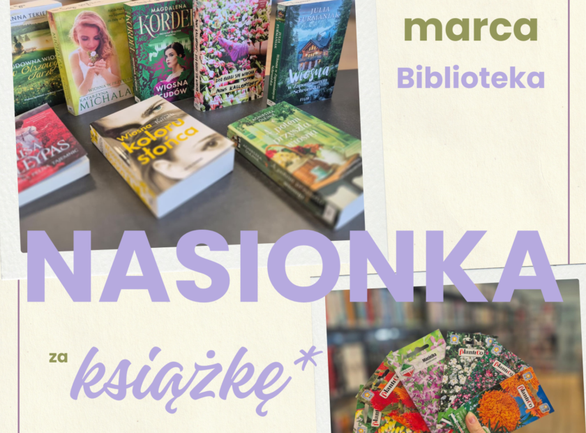 Nasionka za książkę 2026