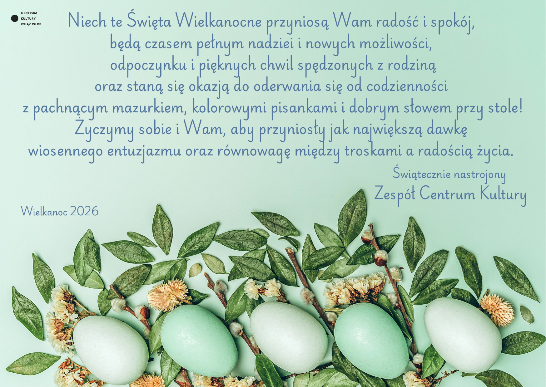 Życzenia wielkanocne 2026 CK