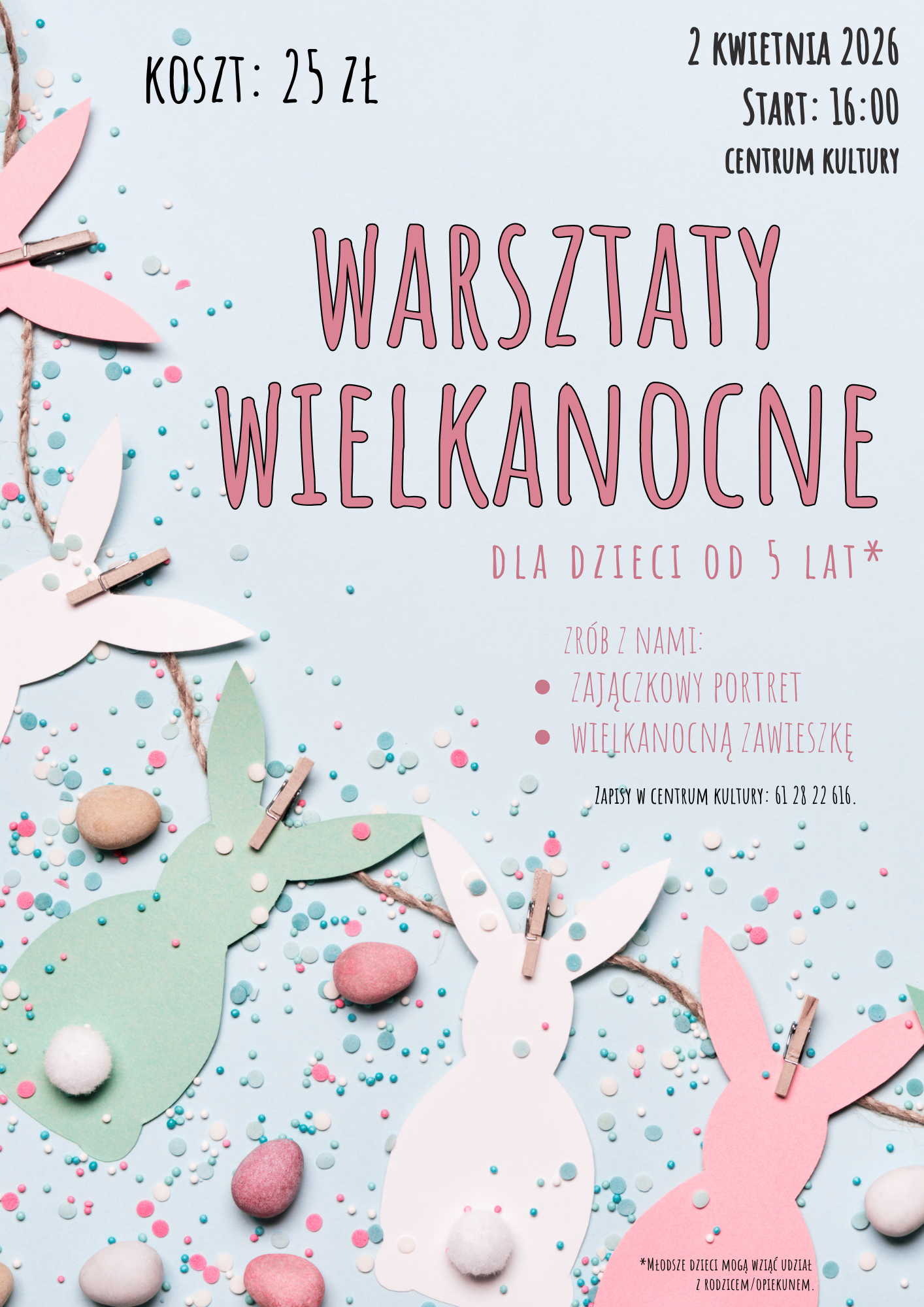 Zajączkowe warsztaty dla dzieci