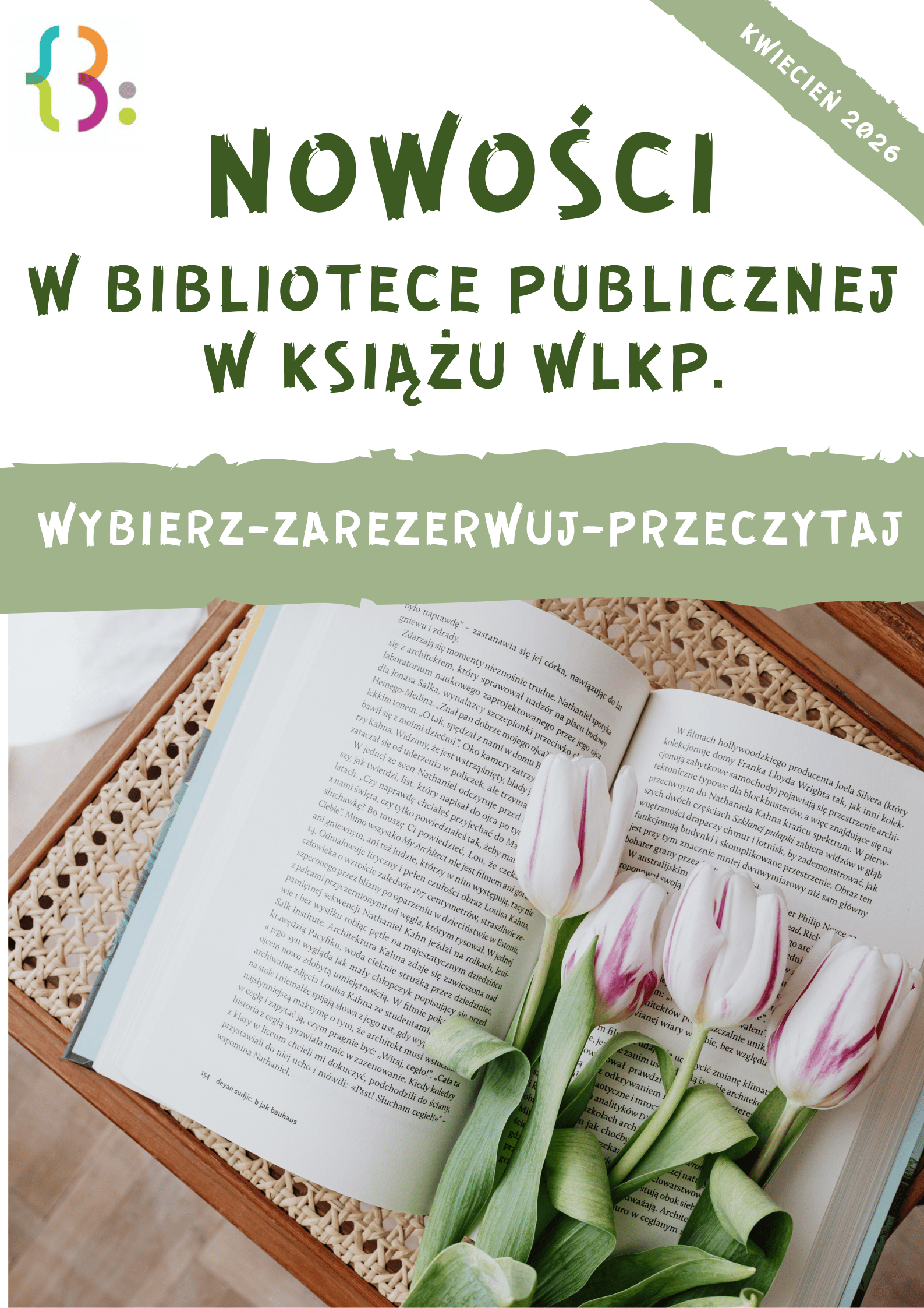 Kwietniowe nowości czytelnicze