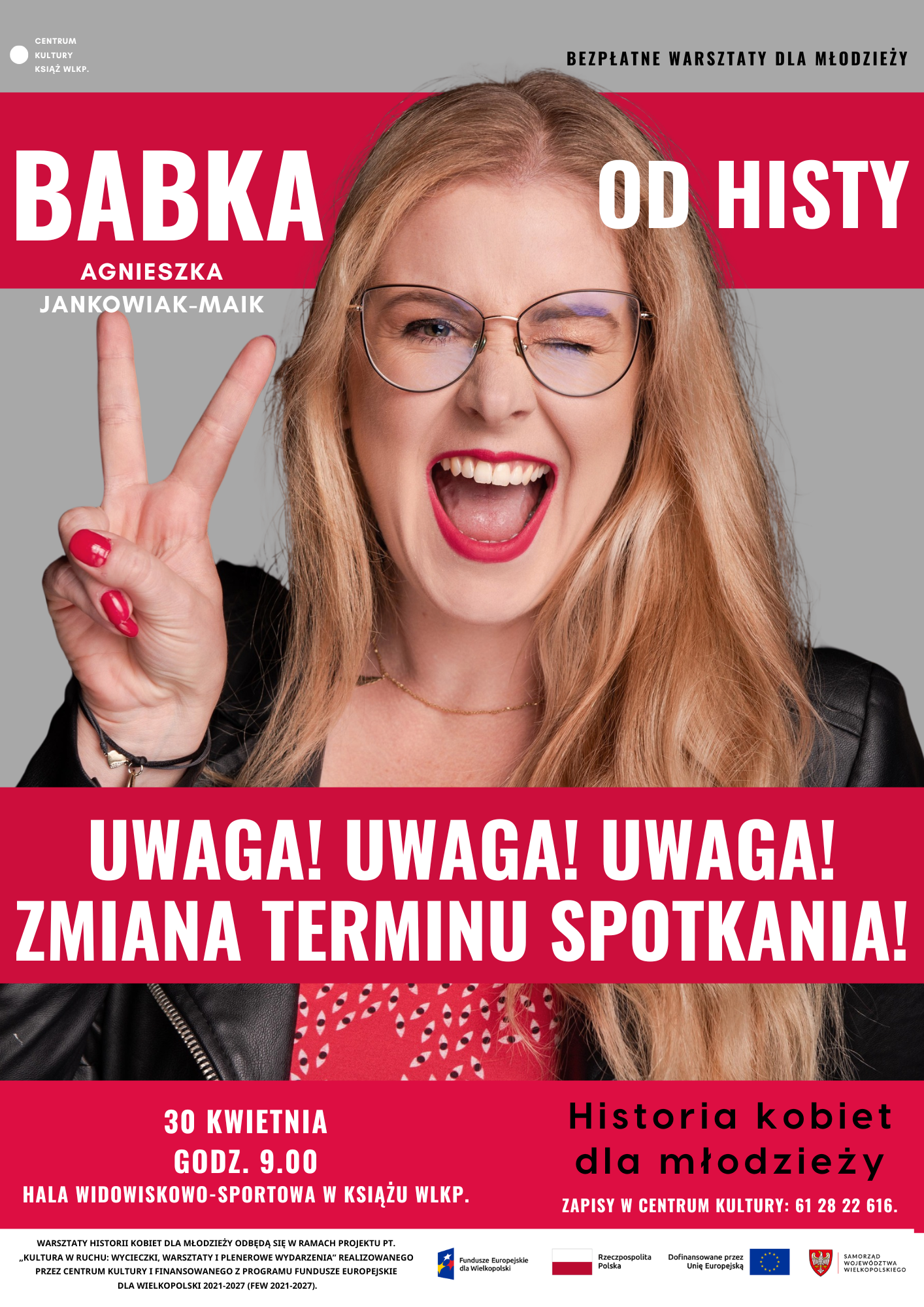 Uwaga! Spotkanie z Babką od histy w innym terminie!