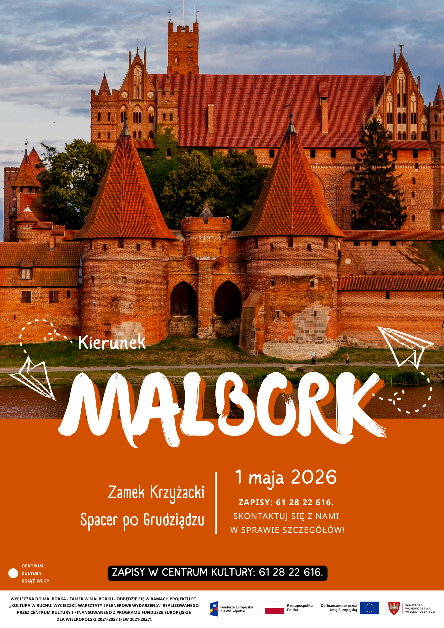 Kulturalny autokar tym razem rusza do… Malborka!