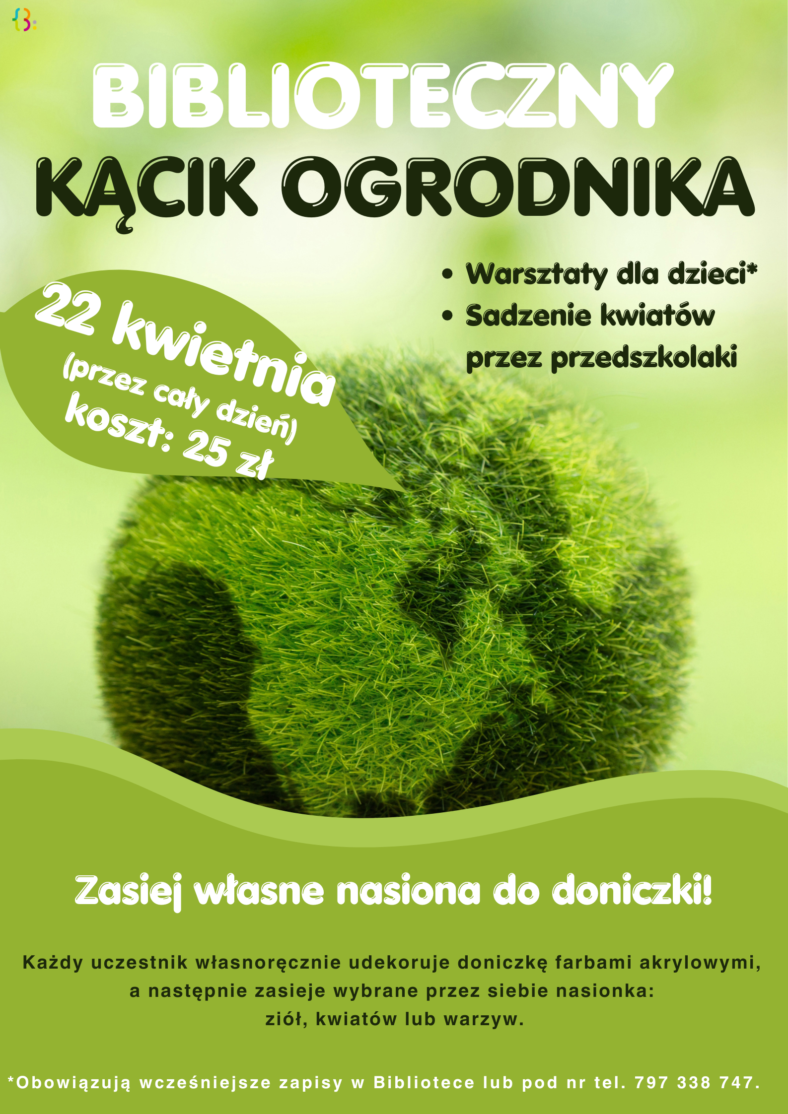 Zostań małym biblio-ogrodnikiem!