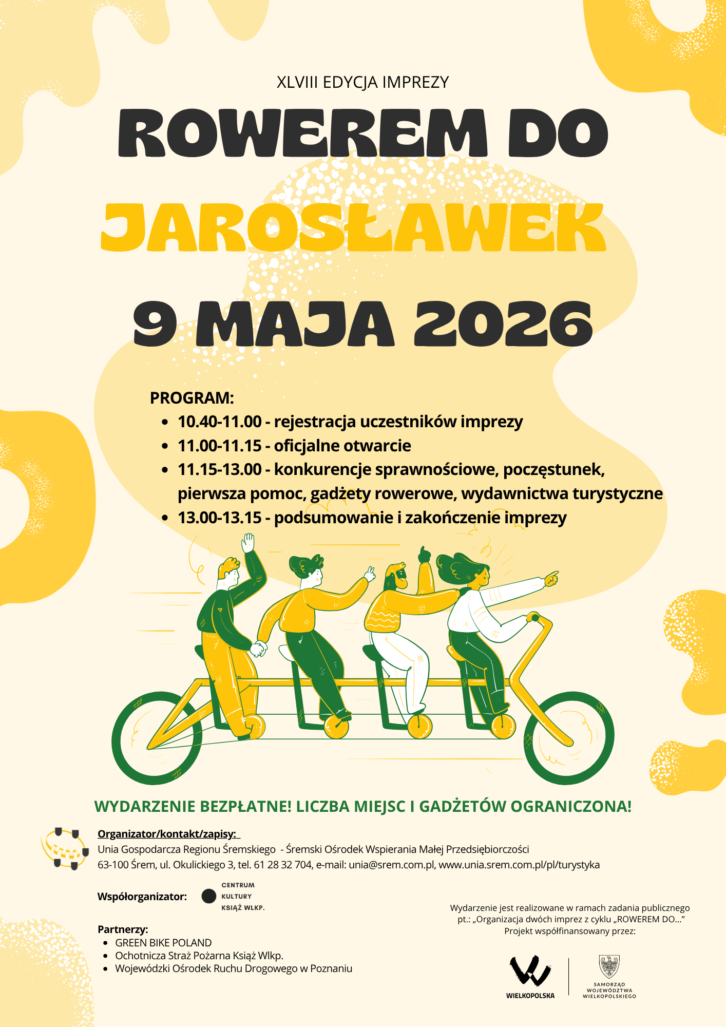 ROWEREM DO plakat 2026