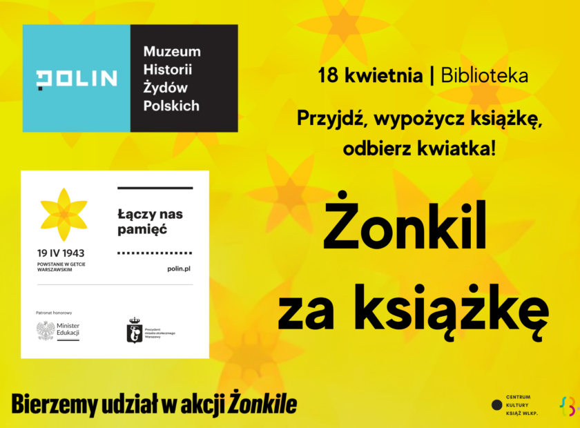 Żonkile za książkę akcja w bibliotece 2026