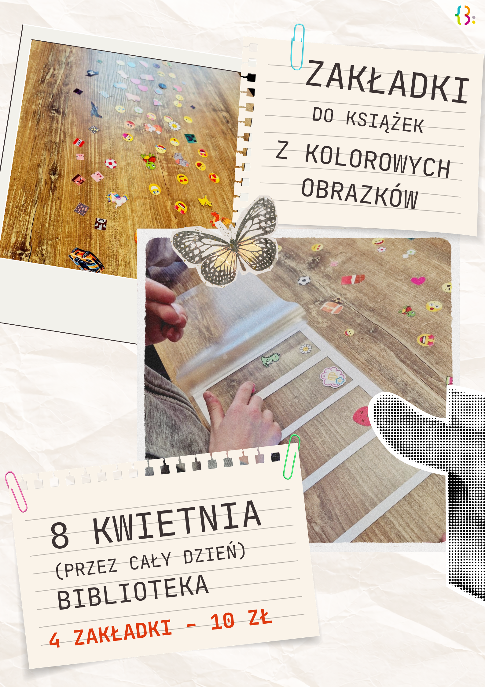 kreatywne zakladki w biblio warsztaty