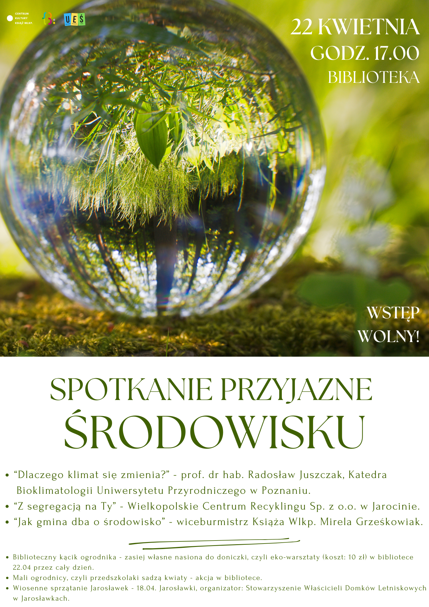 Spotkanie przyjazne środowisku - weź udział!