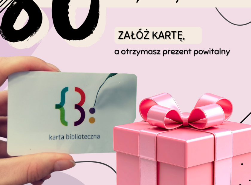 80 kart czytelniczych