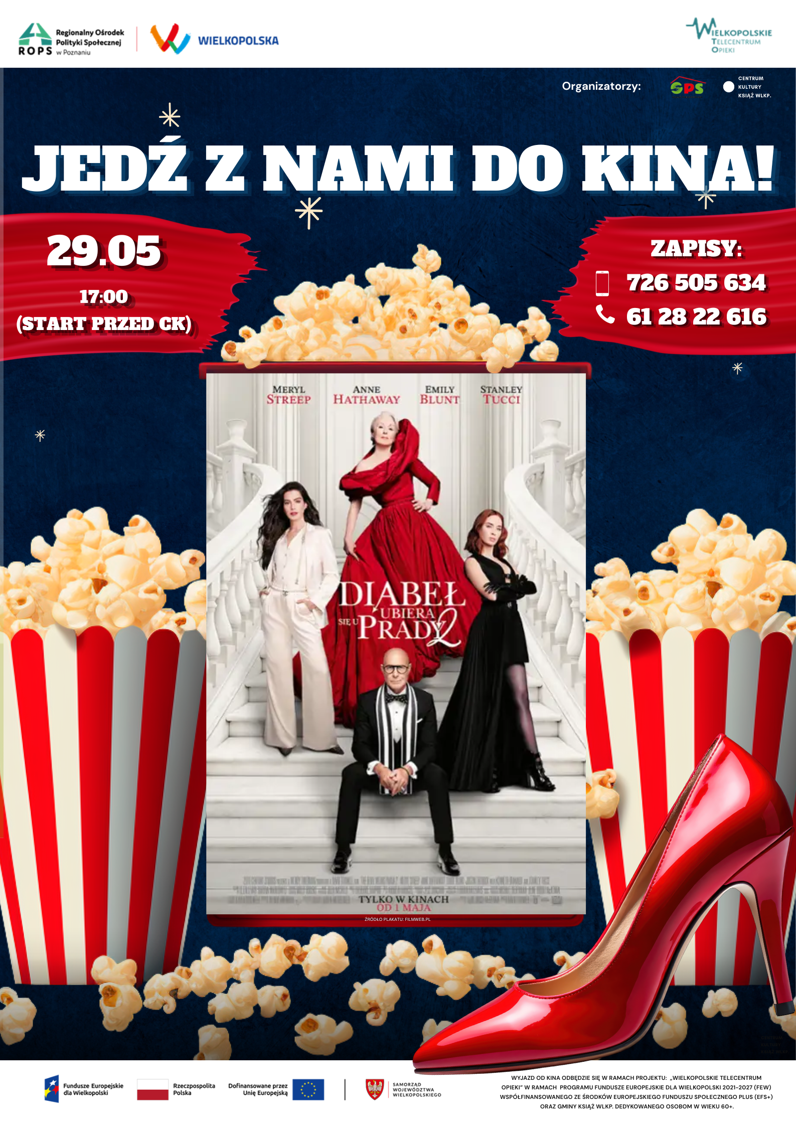 Pojedź z nami do kina