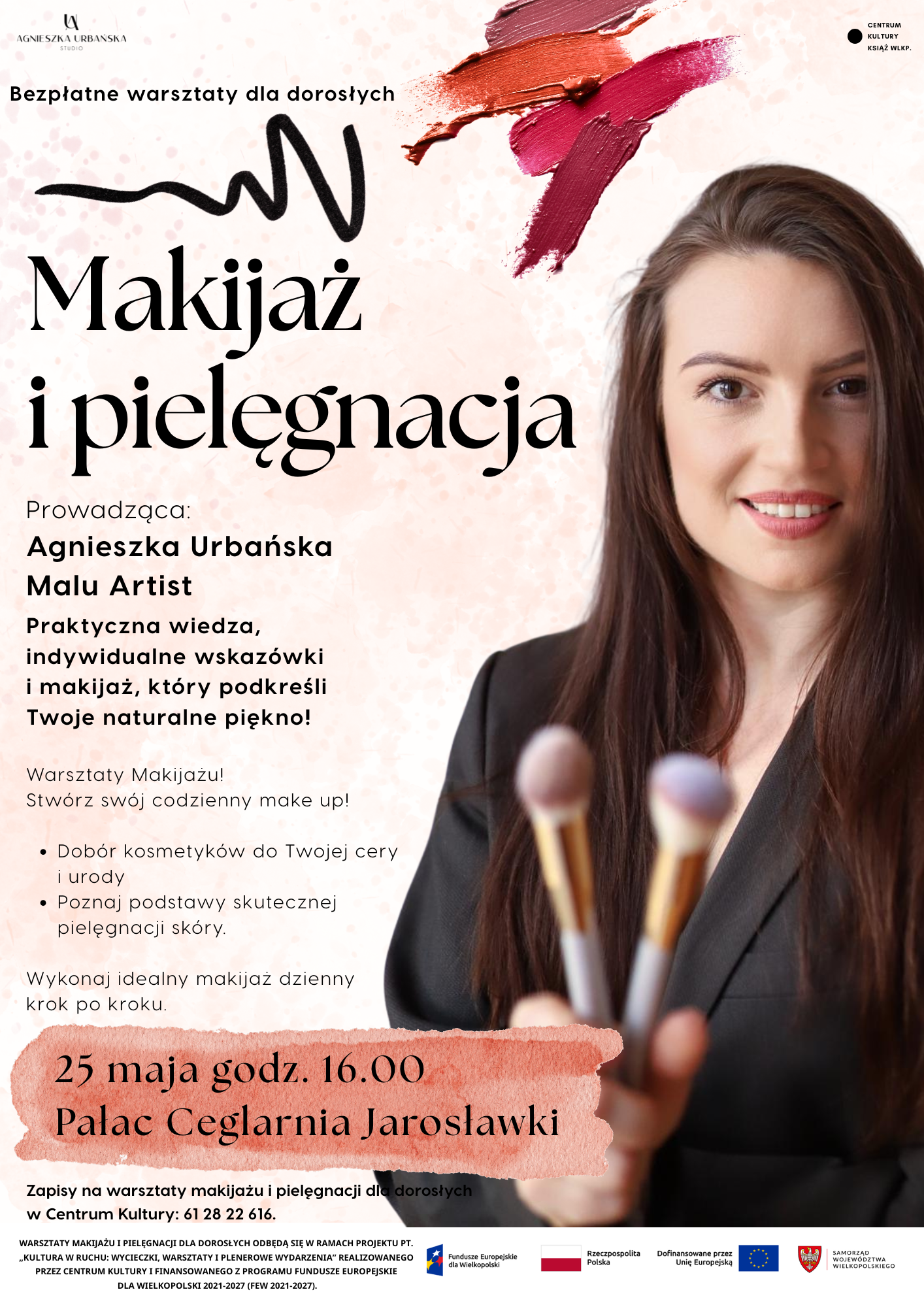 Plakaty PROJEKTOWE warsztaty makijaz cz. 3
