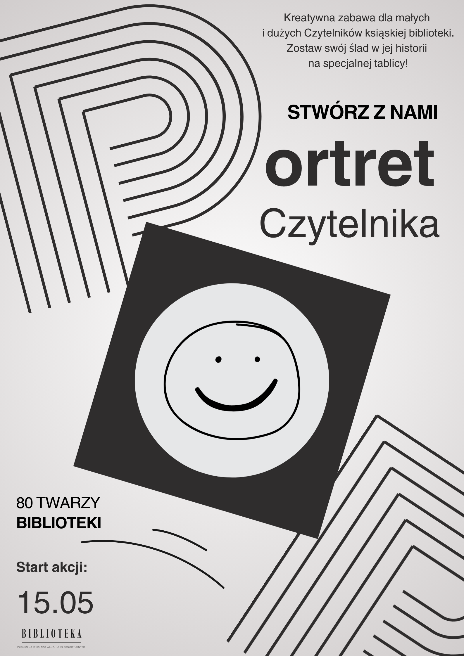 Stwórz z nami portret Czytelnika ksiąskiej biblioteki!