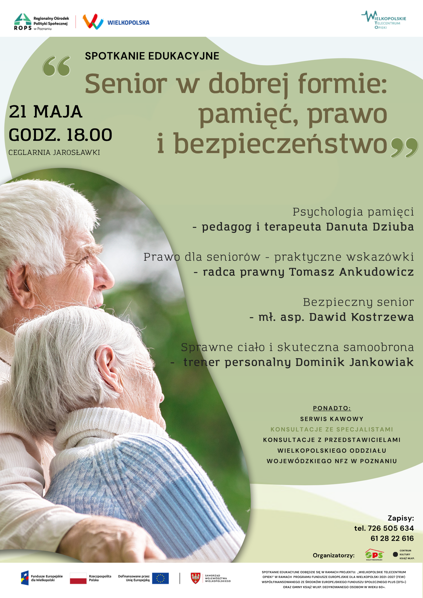 Pamięć, prawo i bezpieczeństwo - spotkanie edukacyjne dla seniorów