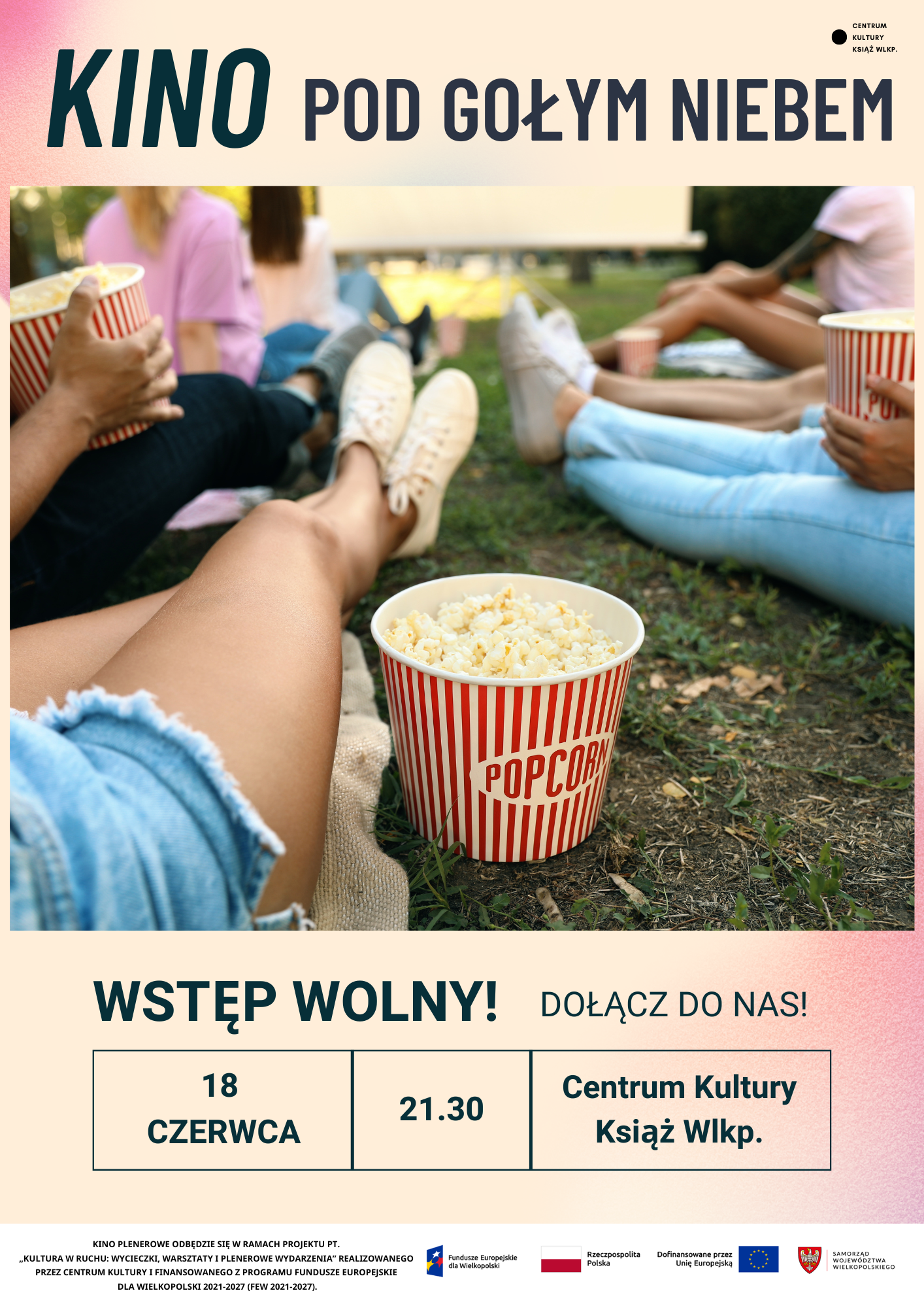 Plakaty PROJEKTOWE kino plenerowe 2