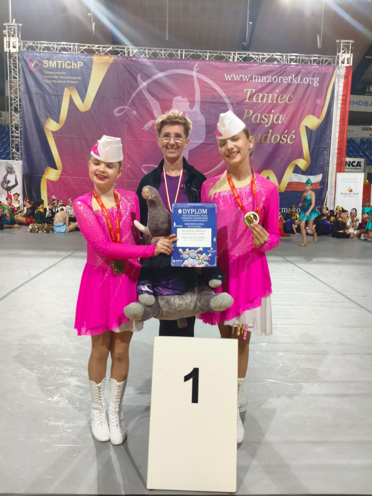 Pierwszy dzień na zawodach i... od razu na podium!