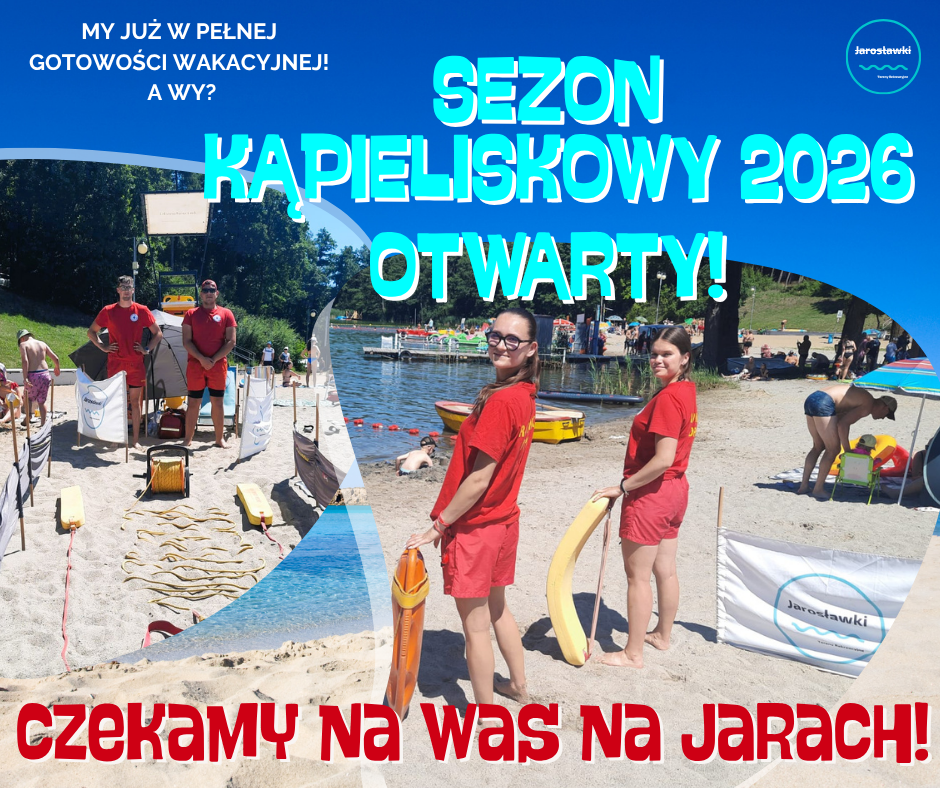 Sezon kąpieliskowy na Jarach oficjalnie otwarty!