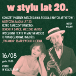 Przenosimy się muzycznie i tanecznie w klimat lat 20.!