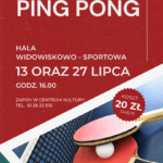 Zostań lokalnym mistrzem ping-ponga!