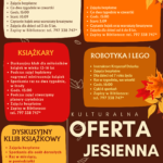 Znajdź coś dla siebie w bibliotecznej ofercie jesiennej!