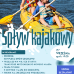 Pożegnaj lato na… spływie kajakowym!