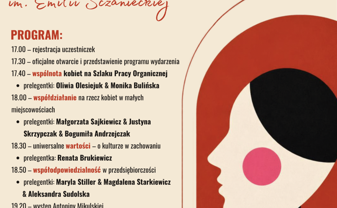 Plakat Kongresu Kobiet w Ceglarni
